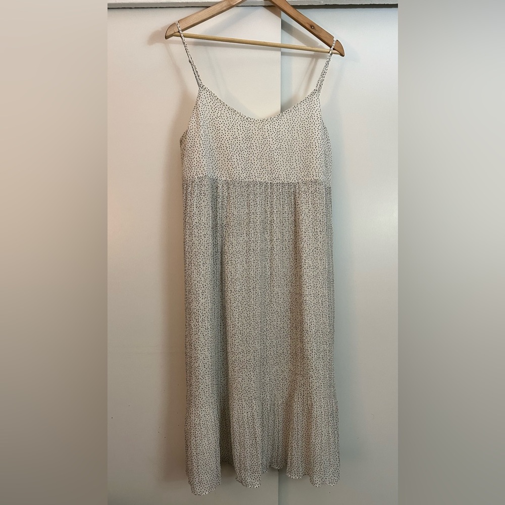 Oak + Fort polka dot dress
